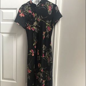 Ronni Nicole black dress